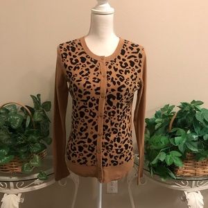 Merona Leopard Cardigan